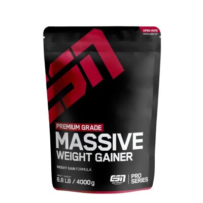 ESN Massive Weight Gainer, 4000g Vanilla Ice Cream