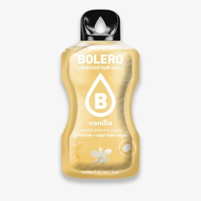 Bolero Drink Getränkepulver 24er BOX | 24 x 9g Vanille