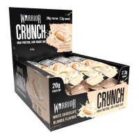 Warrior Protein Crunch Bar (64g) 12 x 64g BOX White...
