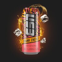 ESN Crank Energy 500ml Dose Peach Iced Tea (inkl....