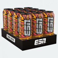 ESN Crank Energy 12 x 500ml Tray Peach Iced Tea (inkl....