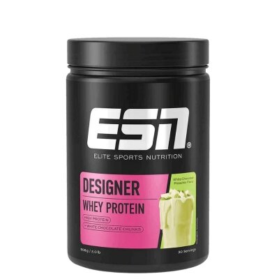 ESN Designer Whey Protein 908g Dose White Chocolate Pistachio