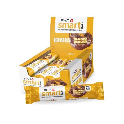PhD Smart Bar Proteinriegel - 64g Milk Chocolatew Hazelnut