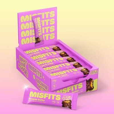 Misfits Vegan Soft Protein Bar 50g Riegel Brownie Batter