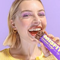 Misfits Vegan Soft Protein Bar 50g Riegel Caramel Fudge