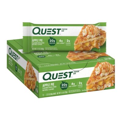 Quest Nutrition Quest Bar Proteinriegel 12x60g BOX Apple Pie