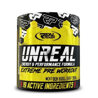 Real Pharm® Unreal Pre-Workout Strawberry-Watermelon
