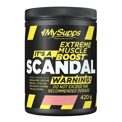 My Supps Scandal Pre-Workout - 420g Green Apple