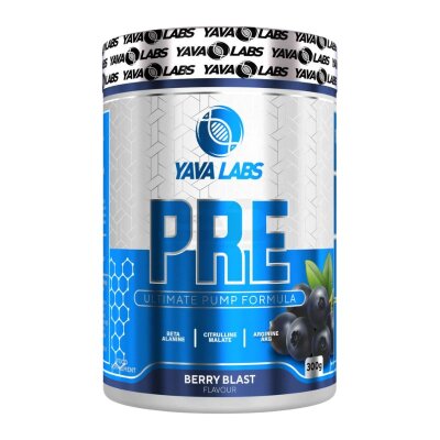 Yava Labs PRE - Pre-Workout Booster Berry Blast