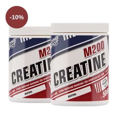 Bodybuilding Depot M200 Creatin 2 x 500g Dose
