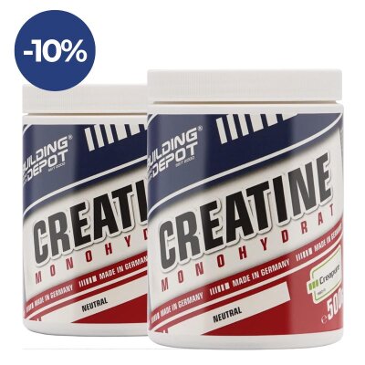 Bodybuilding Depot Creatin (Creapure®) 2 x 500g Dose