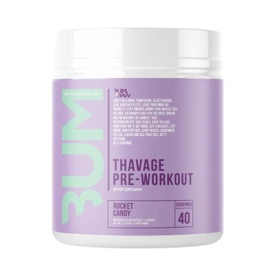 RAW Nutrition CBUM THAVAGE Pre-Workout Booster Rocket Candy