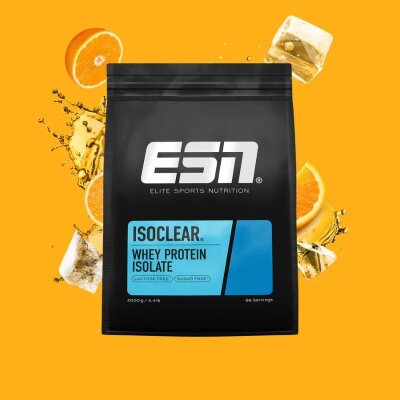 ESN Isoclear Whey Protein Isolate 2000g Fresh Orange (MHD 30.09.25)