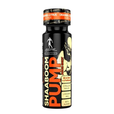 Kevin Levrone Shaaboom Pump Juice Shot Orange-Citrus