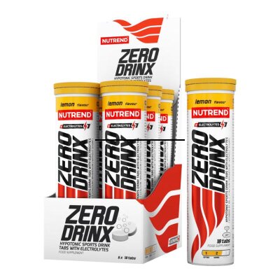 Nutrend Zerodrinx Electrolyte Tabs 1x 18 Brausetabletten Lemon