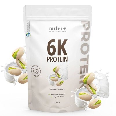 Nutri-Plus Vegan 6K Proteinpulver Pistazie