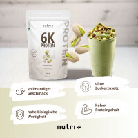 Nutri-Plus Vegan 6K Proteinpulver Pistazie