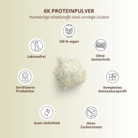 Nutri-Plus Vegan 6K Proteinpulver Pistazie