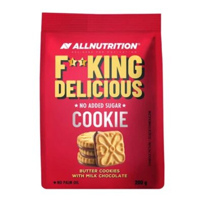 All Nutrition Fitking Delicious Cookie Butter Cookies with Milk Chocolate