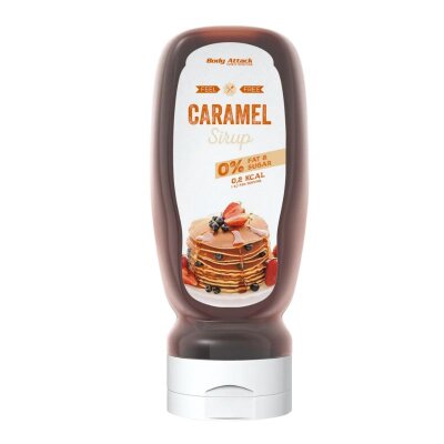 Body Attack Low Carb Caramel Sirup