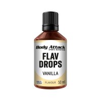 Body Attack Flav Drops (50ml) Cookies n Cream (30.11.25)