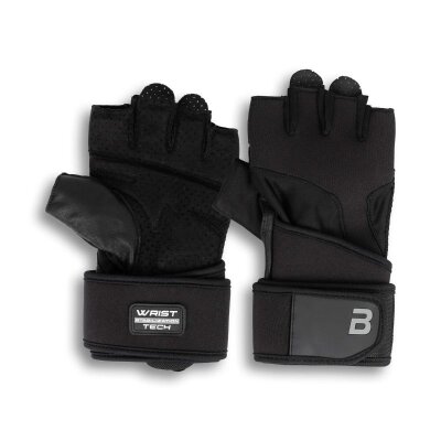 BiotechUSA Gewichtheberhandschuh Kyle, Leder, Schwarz
