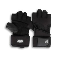 BiotechUSA Gewichtheberhandschuh Kyle, Leder, Schwarz