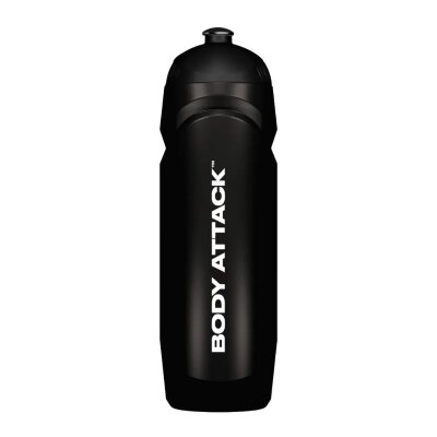 Body Attack Trinkflasche Rocket Bottle, Schwarz, 750ml