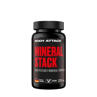 Body Attack Mineral Stack – 120 Kapseln