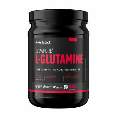 Body Attack 100% Pure Glutamine 400g