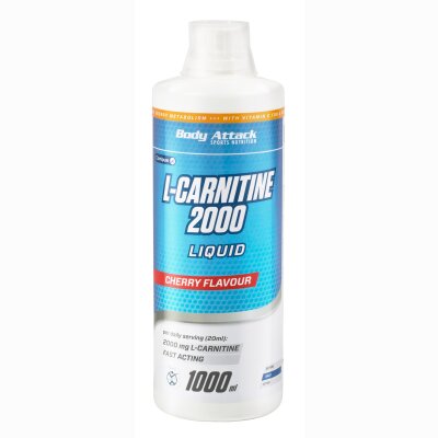 Body Attack L-Carnitin Liquid 2000 Orange 1000ml
