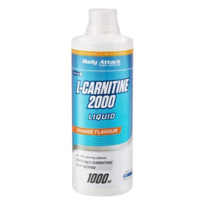 Body Attack L-Carnitine Liquid 2000 Orange 1000ml