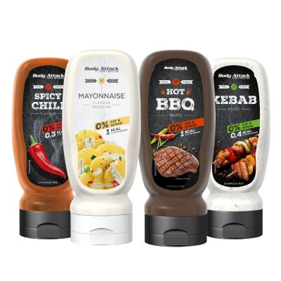 Body Attack 0% Low Carb Sauce