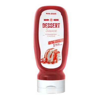 Body Attack Low Carb Dessert Sauce Strawberry