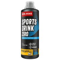 Body Attack Sports Drink Zero Pineapple