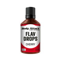 Body Attack Flav Drops 50ml Cherry