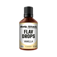 Body Attack Flav Drops 50ml Vanilla
