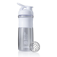 BlenderBottle SportMixer 828ml Clear White