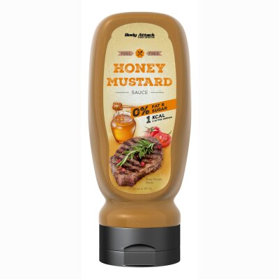 Body Attack Feel Free 0% Saucen Honey Mustard
