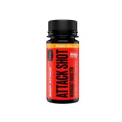 Body Attack Pre-Workout Attack Shot 60ml Orange-Cola