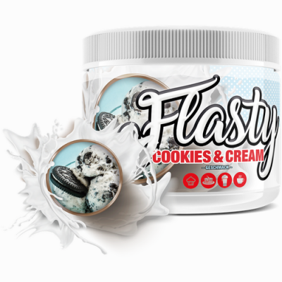 #Sinob Flasty Geschmackspulver Cookiesn Cream vegan