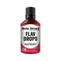 Body Attack Flav Drops 50ml Raspberry
