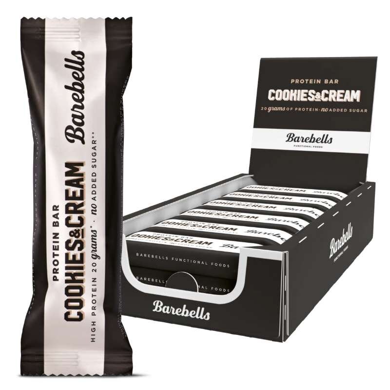 Barebells Protein Bar 55g Cookies&Cream Dein neuer OnlineFitnessS