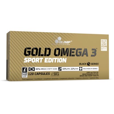 Olimp Gold Omega 3 Sport Edition 120 Caps