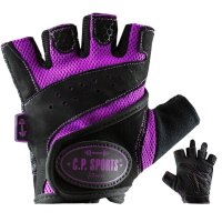 C.P.Sports Lady Gym Fitness Handschuh Schwarz L