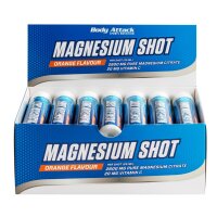 Body Attack Magnesium Shot Orange 20x 25ml Ampulle...