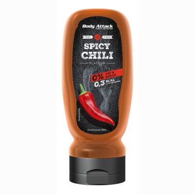 Body Attack Feel Free 0% Saucen Spicy Chili Sauce
