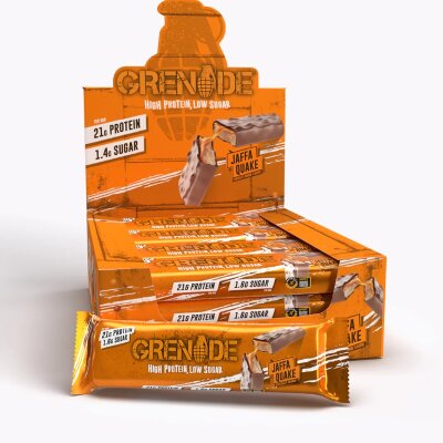 Grenade Protein Bar 60 g Riegel Jaffa Quake