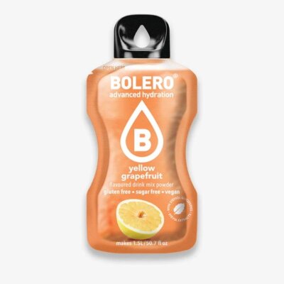 Bolero Drink GetrÃ¤nkepulver - 9g Yellow Grapefruit