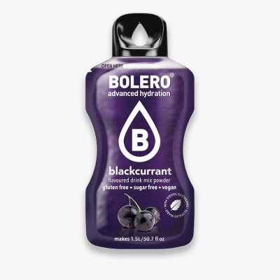 Bolero Drink GetrÃ¤nkepulver - 9g Blackcurrant